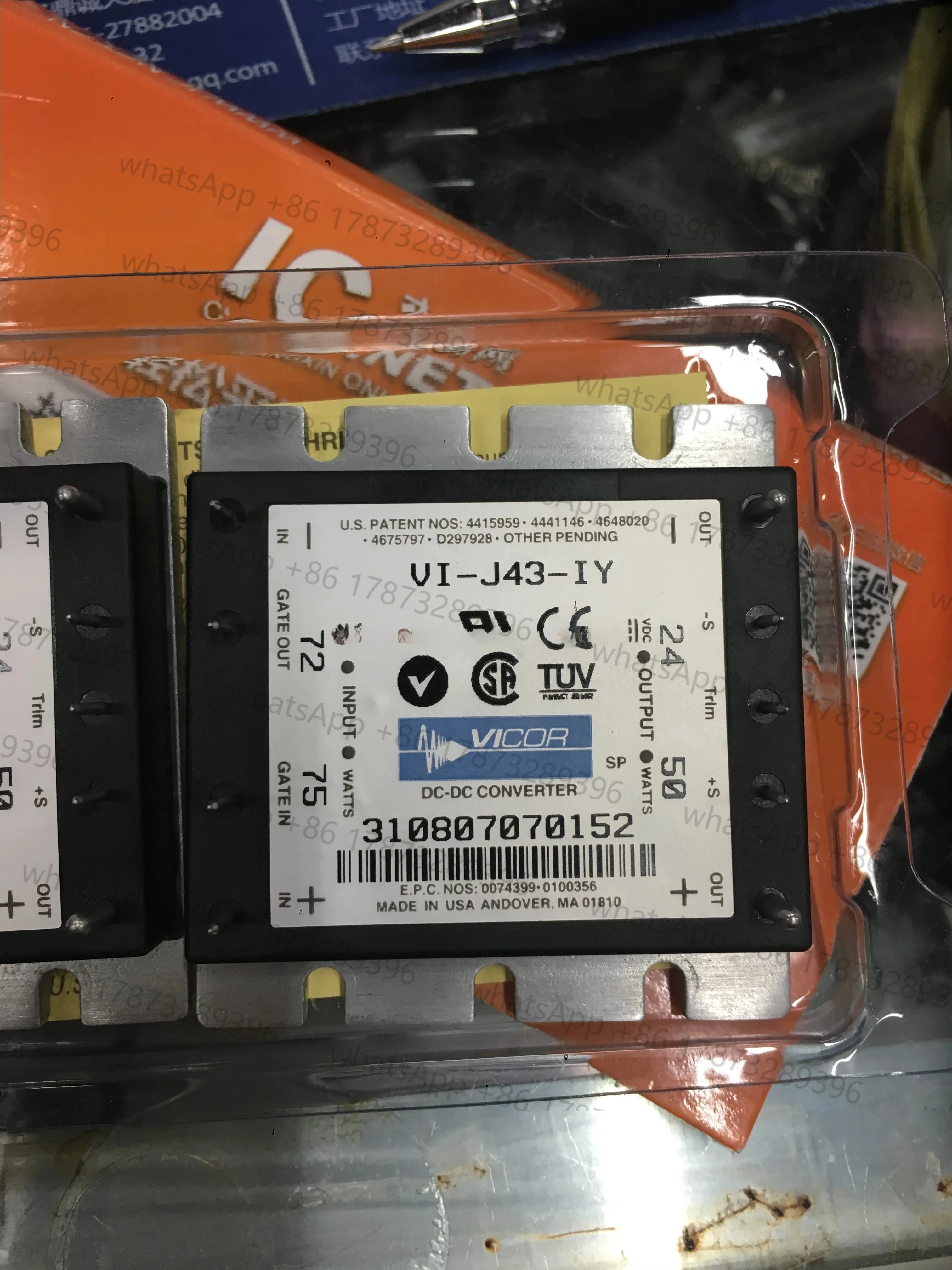 

VI-J01-CY VI-J03-CY VI-J10-EX VI-J60-CY VI-J63-CY VI-J5T-IX VI-B50-CV VI-J43-IY VI-J4J-CW VI-J03-CX POWER MODULE New