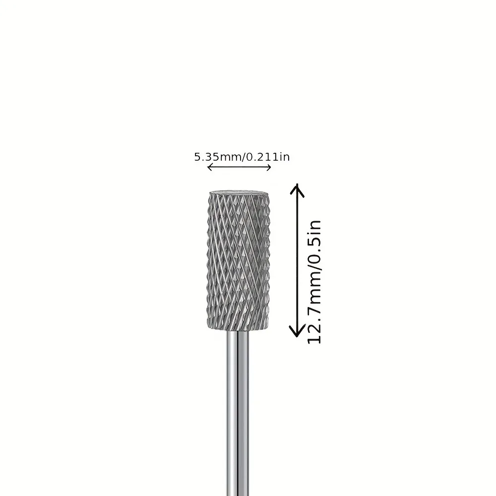 1 pc Tungsten steel Nail drill bits, nail files, professional manicure and pedicure tool accessories