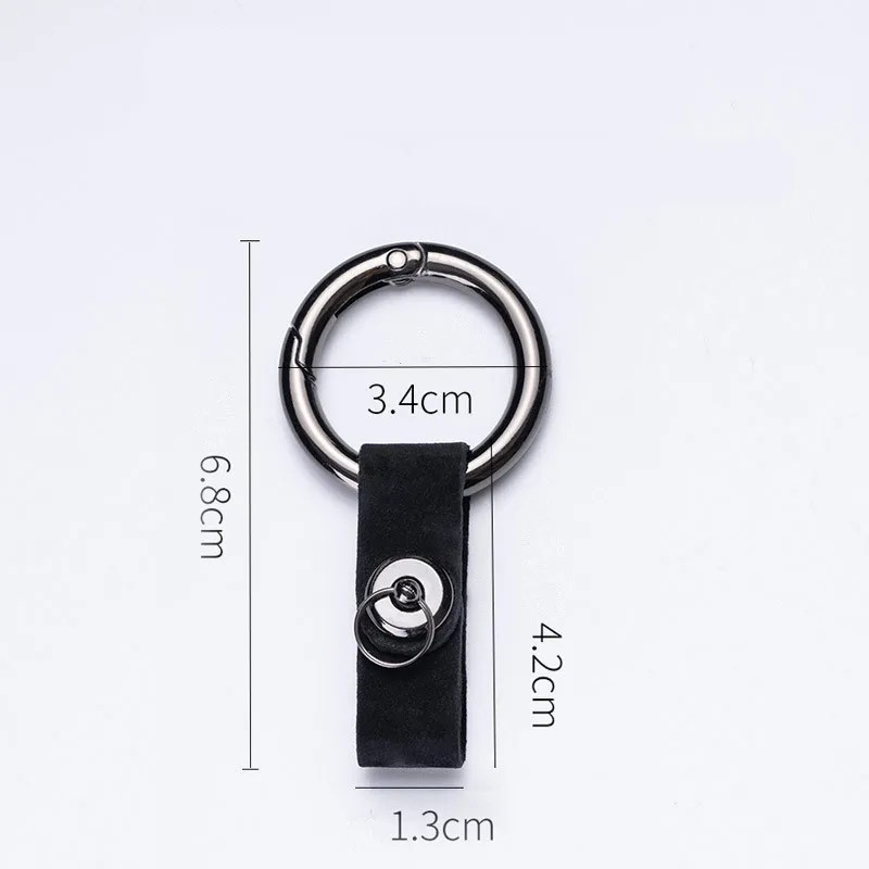 Exquisite Metal Leather Keychain Keyring Key Chain Car Key Ring For Mercedes BMW Audi VW Nissan Ford Honda Mazda Toyota Pendant