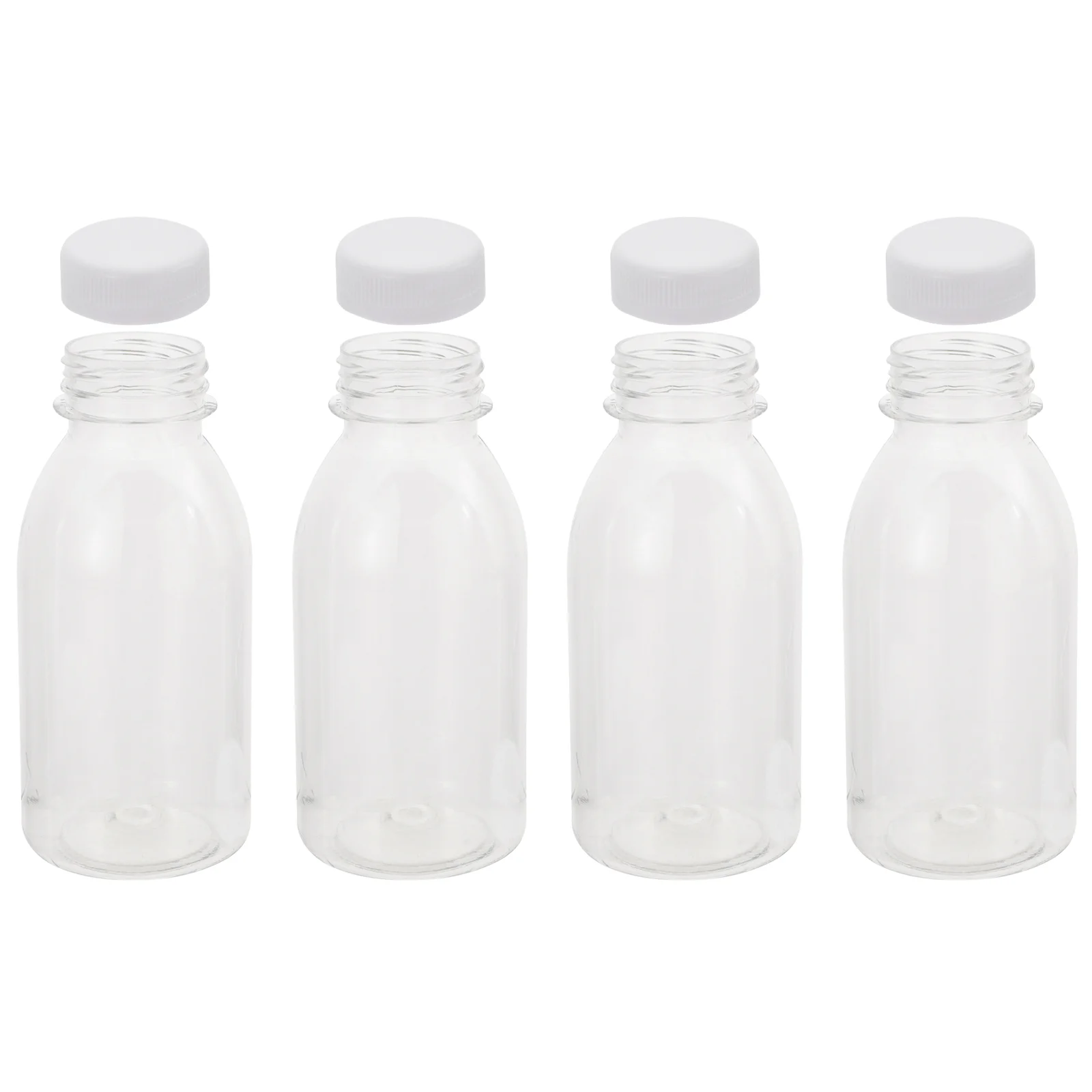 

10 Pcs Juice Travel Water Bottles or with Caps Beverage Storage