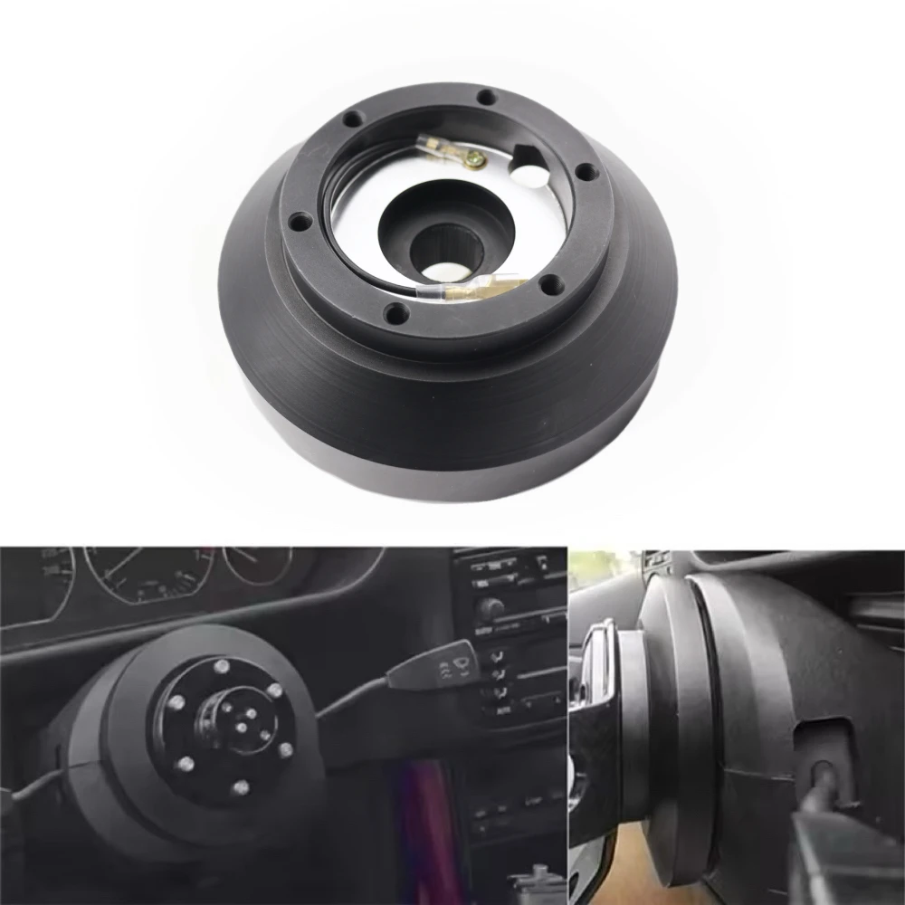E30H Racing Car Steering Wheel Mount Short Hub Adapter Quick Release Kit For BMW E30 318/325/528/M3/M5 1984-1990