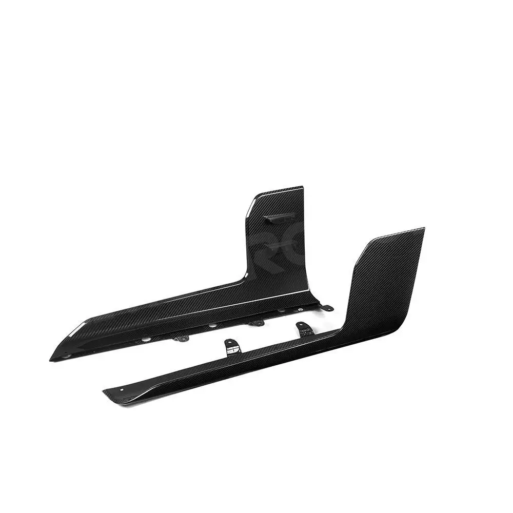 Dry Carbon Fiber Side Splitters Rear Diffuser Bumper Lip Flag Spoiler Protect Cover for BMW M2 G87 2023+ FRP Bodykit Accessories view 6