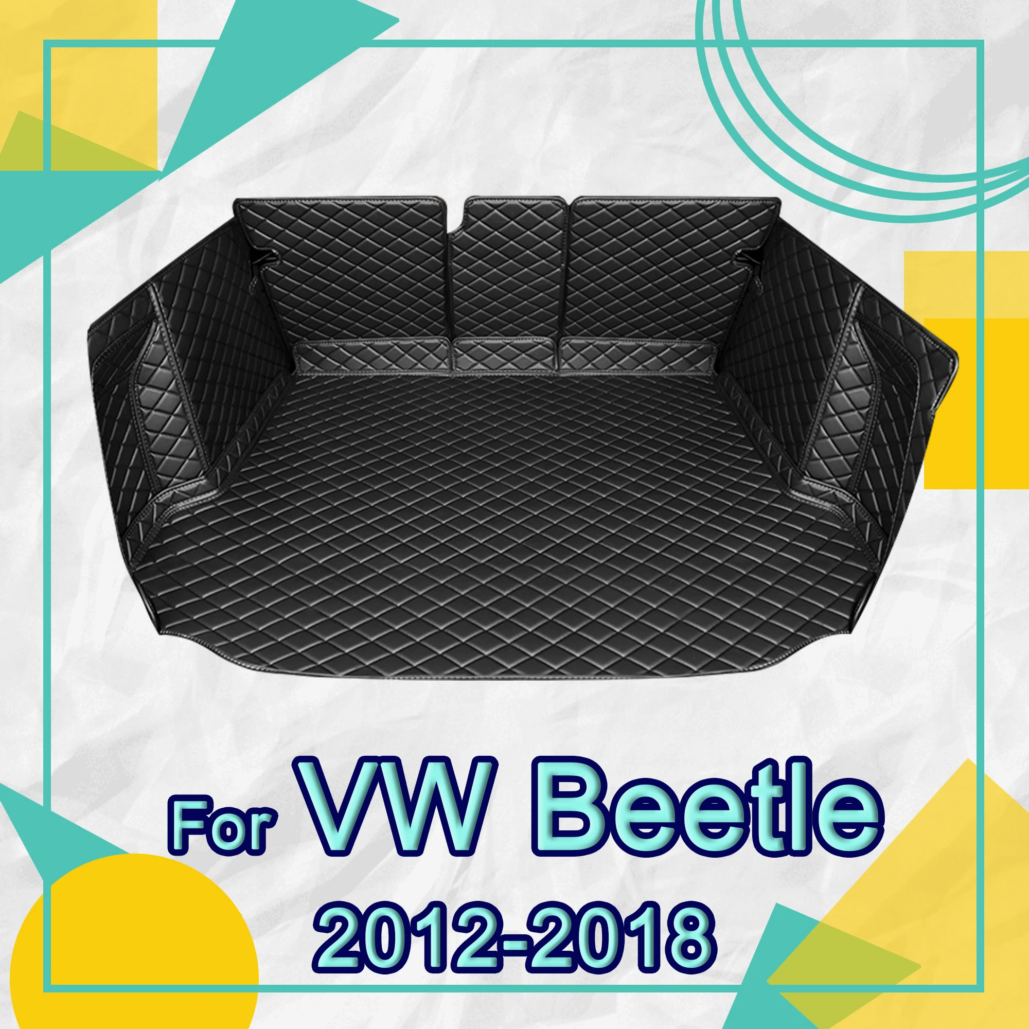 

Коврик в багажник автомобиля APPDEE для Volkswagen Beetle 2012 2013, 2014, 2015, 2016, 2017, 2018, коврик для багажника, аксессуары для салона, чехол