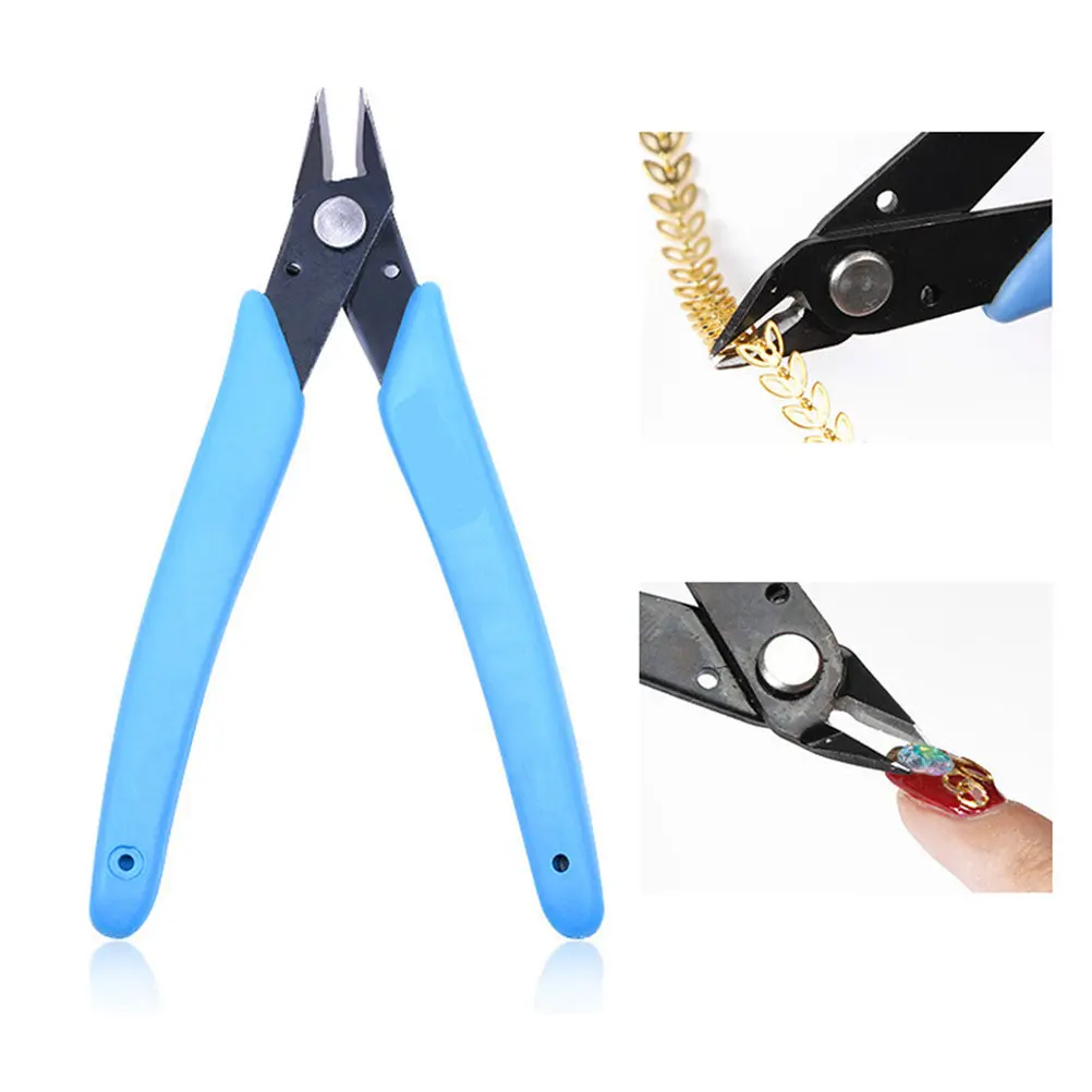 Professional Nail Jewelry Removal Plier Sturdy Metal Nail Art Tool Anti-Skid Handle Easy Pry for Manicure Removing Accessories view 5