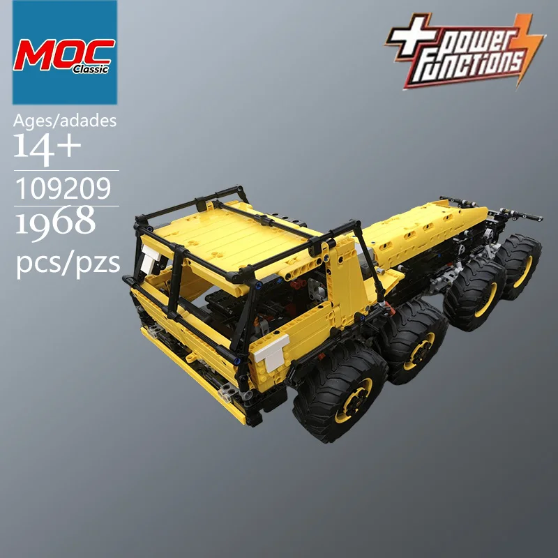 Specially Customized MOC 8x8 Tatra T813 Off-Road Vehicle Technic Model - Trendy Educational Toys  Casual Building Game, Gifts