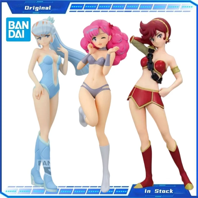 

В наличии Оригинальная фигурка BANDAI Urusei Yatsura: персонаж аниме Ран, фигурка Бентен Оюки, коллекционная модель, украшение, подарок