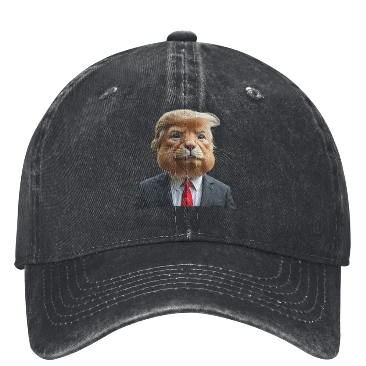 Justice For Peanut Trump Denim Baseball Cap Kpop Rock Trucker Hat Summer Men Adult Vintage Sun Visors Baseball Caps