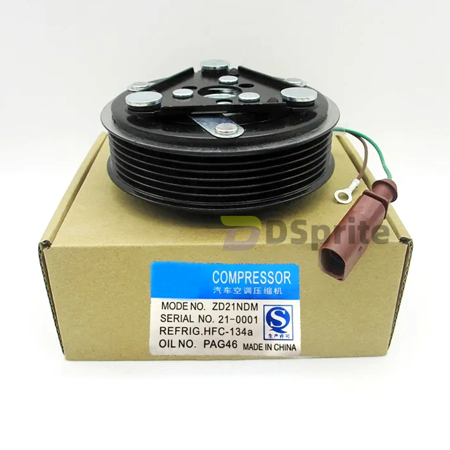 AC A/C Air Conditioning Compressor Clutch Pulley 5K0820803A for VW PASSAT B6 SCIROCCO Polo SHARAN TIGUAN TOURAN 1K0820803F