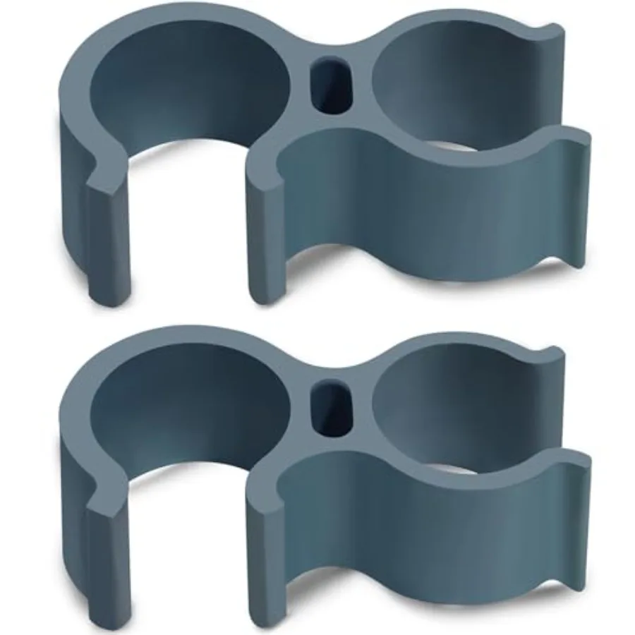 

Aliseniors 2 Pack Shower Head Holder Attachment for Shower Chair Hand Shower Holder Fit for Bath Seat Transfer Bench Bath Stool