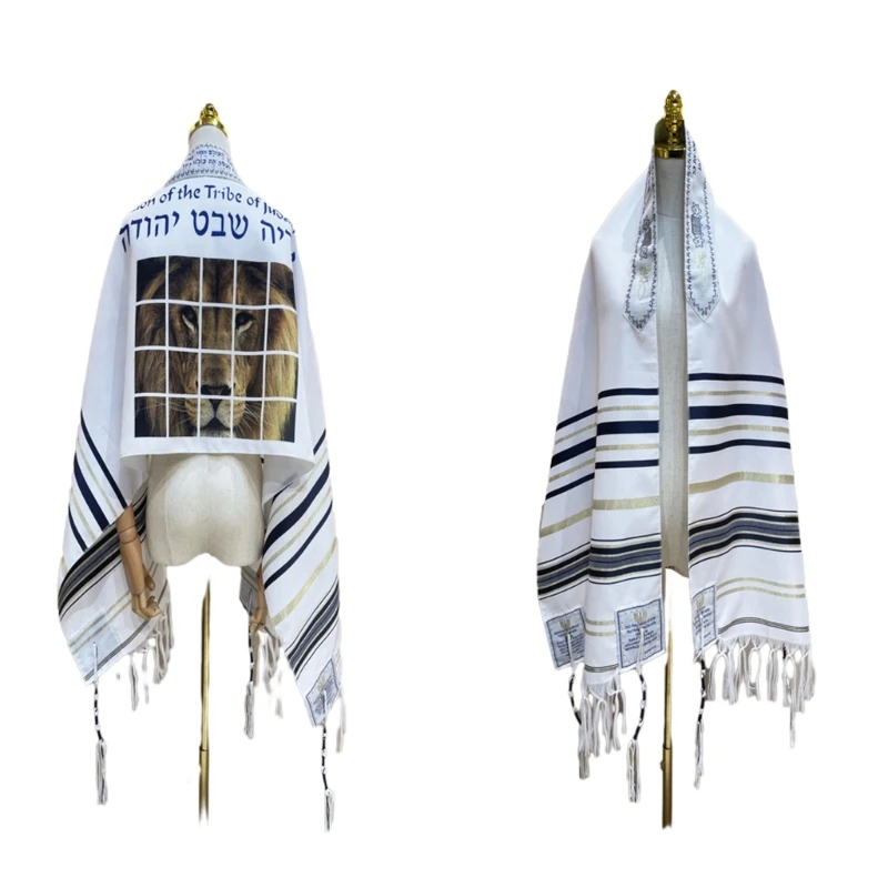Messianischer Tallit-Gebetsschal, Yeshua-Schal, Tallit-Gebetsschal, Israel, Bethlehem H9ED