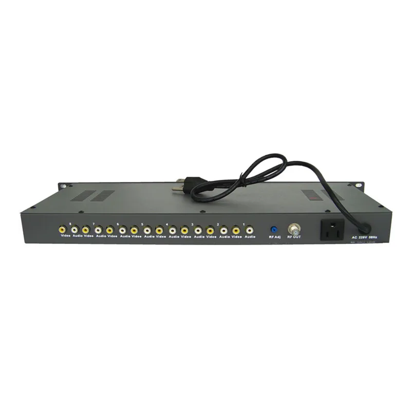 GG-8860 CATV headend agile 8 channels  modulator