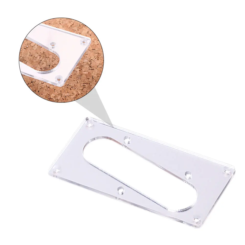 

Silver Electric Guitar Conversion Pickup Mounting Ring Protective Cover Replacement Edges Suitable for Single Coil Pickup