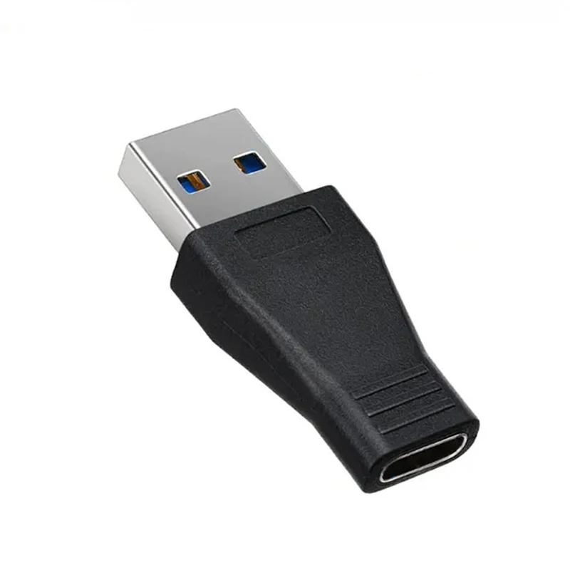 1pcs USB 3.1 Type C Female to USB 3.0 Male Port Adapter type-c USB-C to USB3.0 Type-A Connector Black Color Adapter Converter
