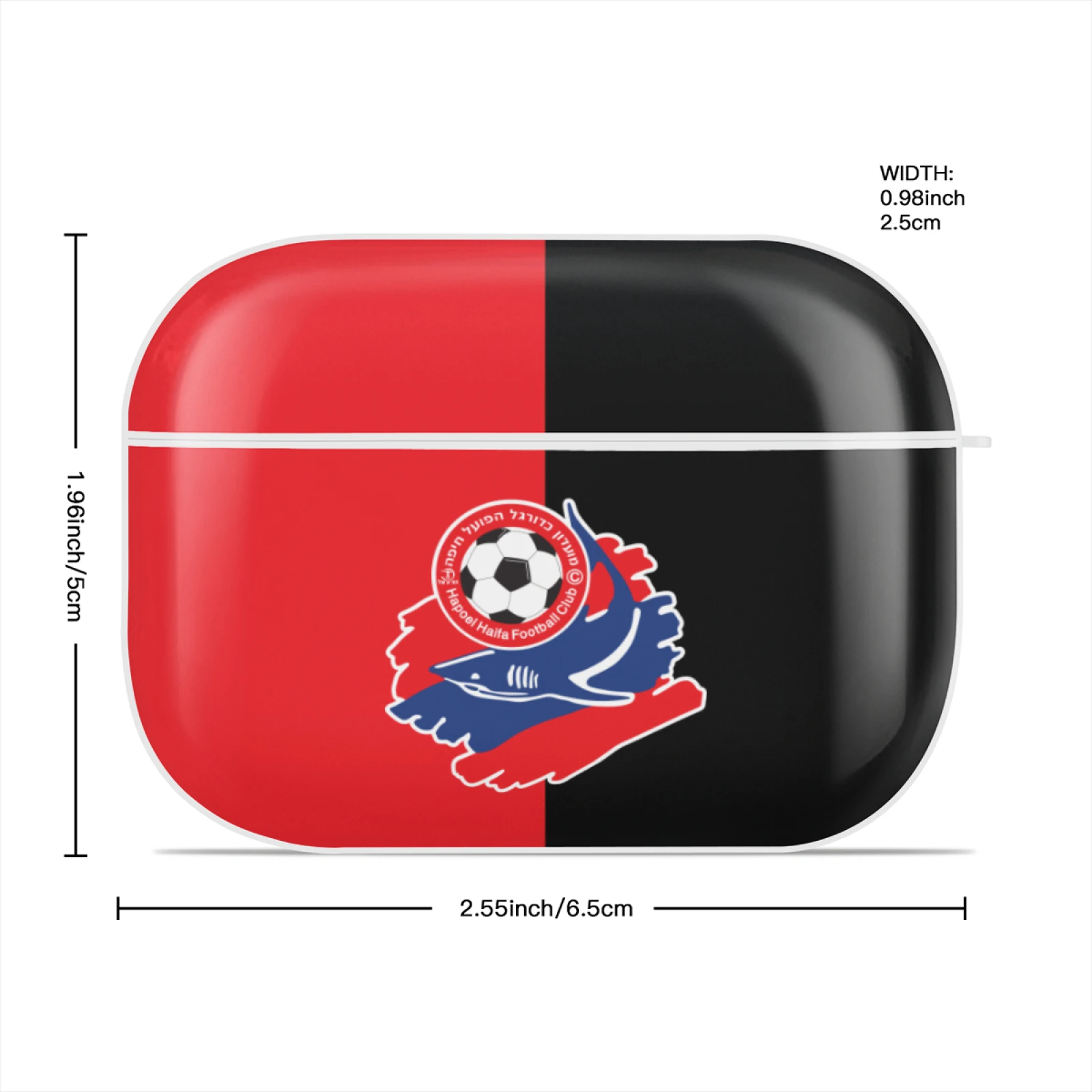 Custodia Hapoel Haifa per AirPods 1 2 3 Cover AirPods Pro 2 cuffie Wireless