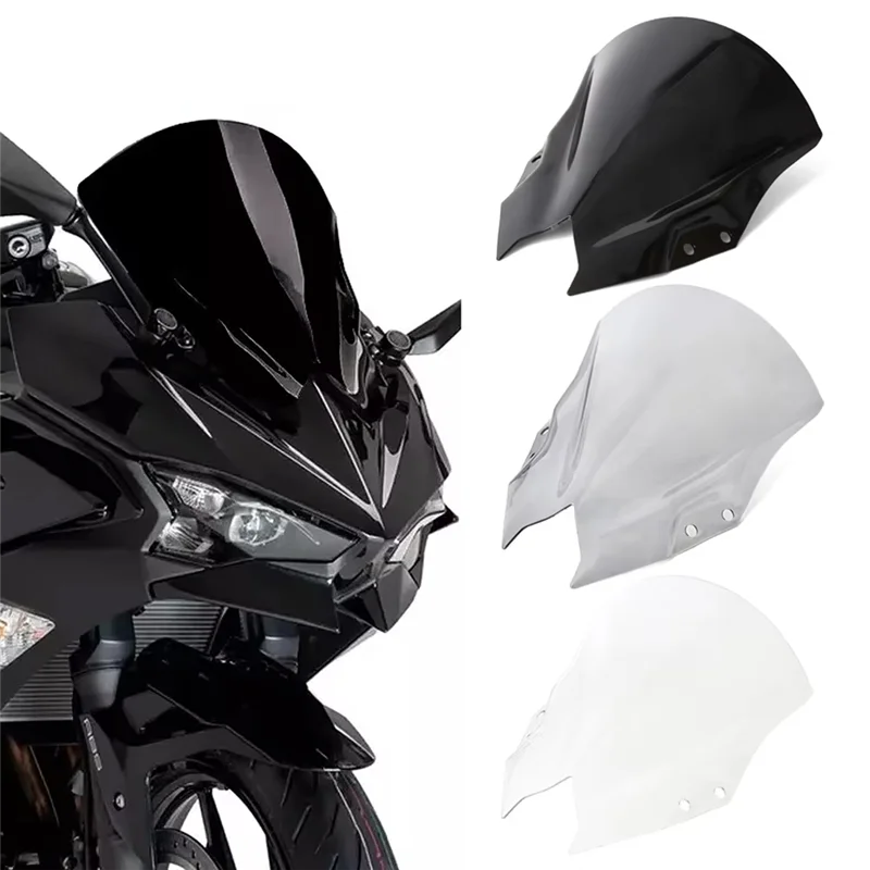 

Practical Motorcycle Windscreen Windshield Wind Shield Protector For Kawasaki Ninja 500 NINJA 500 SE 2024 2025