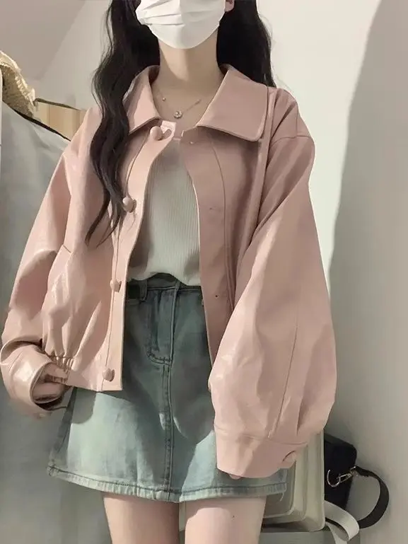 

Elegant Jackets For Women Old Money Woman Racer Racing Stripe Button Front Pocket Pure Casual Solid Simple Basic Embroidery Long