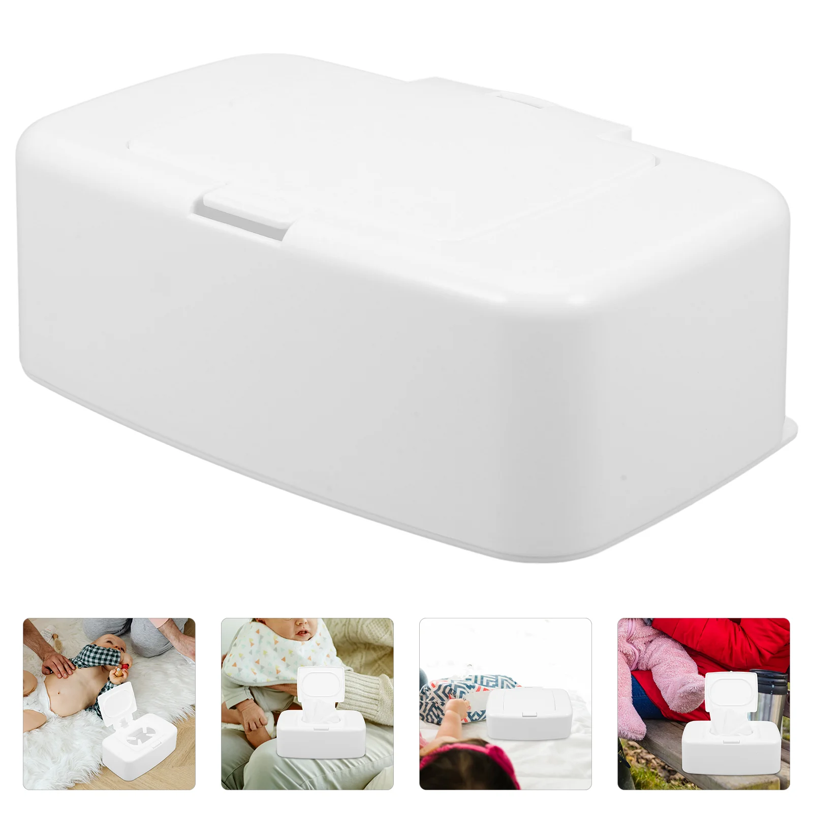 

Wet Wipes Storage Box See Travel Case Portable Dispenser Bracket Pp Refillable Container Containers