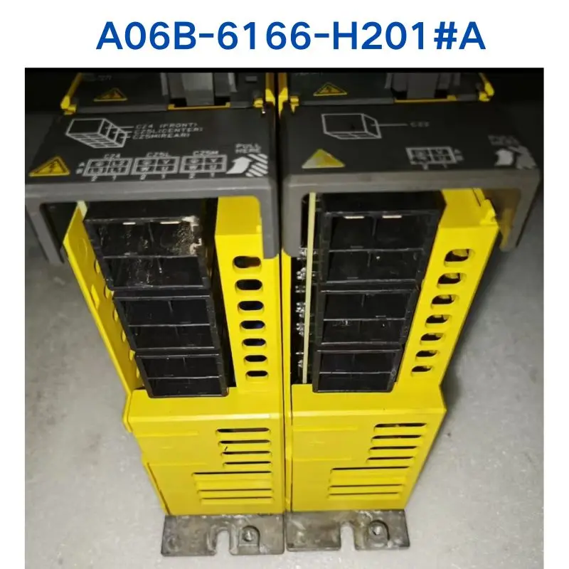 Second-hand test OK Servo drive A06B-6166-H201#A A06B-6166-H201 1 piece