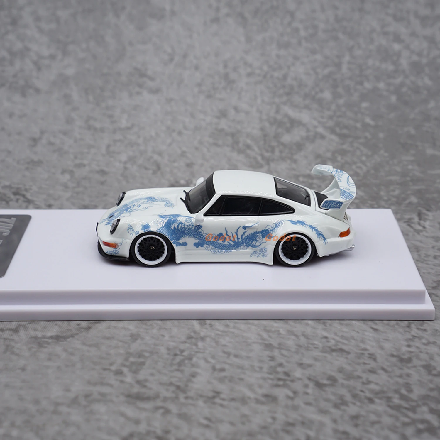 TPC 1:64 Scale Diecast Alloy Porsche 964 Toys Sports Cars Model Classics Nostalgia Adult Gift Collection Souvenir Static Display