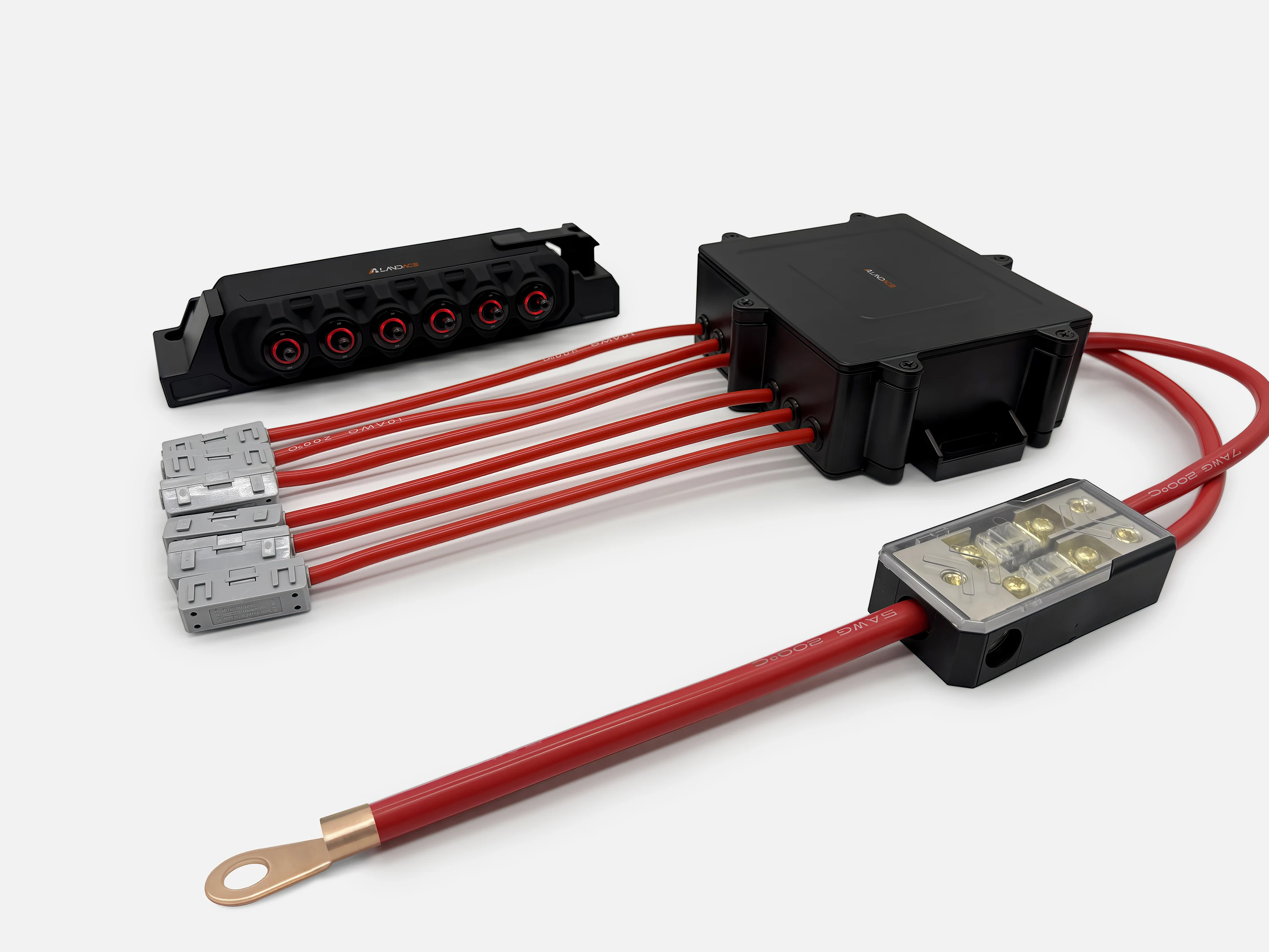 Interruttore a levetta a bilanciere marino universale Pannello di controllo interruttore per barca a 6 gruppi LED per auto