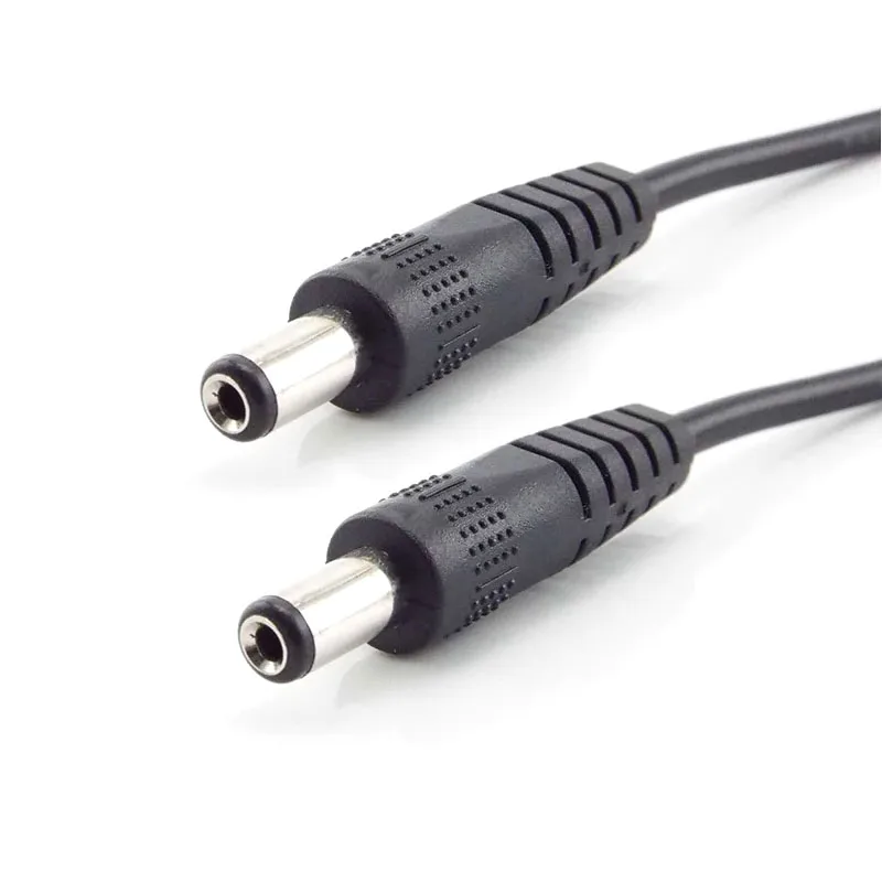 dc-55x21mm-オス-オス電源延長ケーブル-22awg-12v-3a-電源diy延長コード