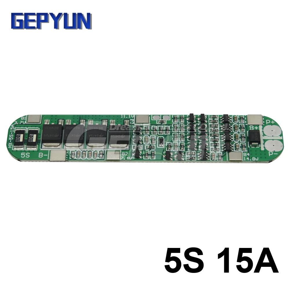 1S 2S 3S 4S 5S 6S 3A 15A 20A 30A Li-ion Lithium Battery 18650 Charger PCB BMS Protection Board For Drill Motor Lipo Cell Module