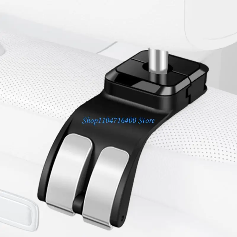 

y1gd Pack of 2 Multifunctional Hooks Organized Cabin Storage 5kg Load Bearing