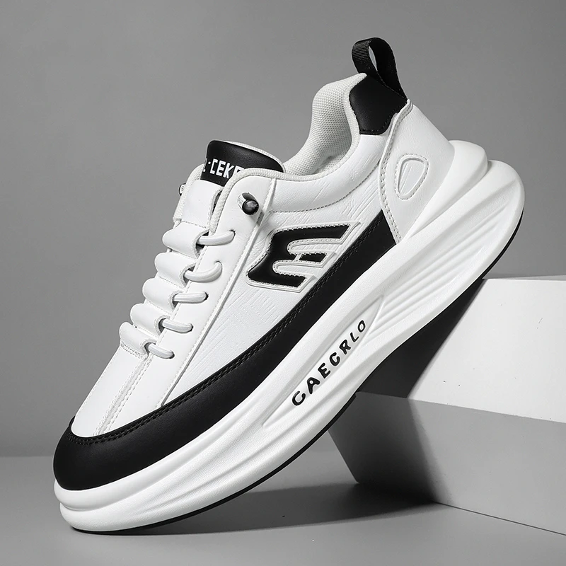 

Men's spring new casual versatile youth lightweight sports running shock-absorbing fly woven mesh breathable dad shoes