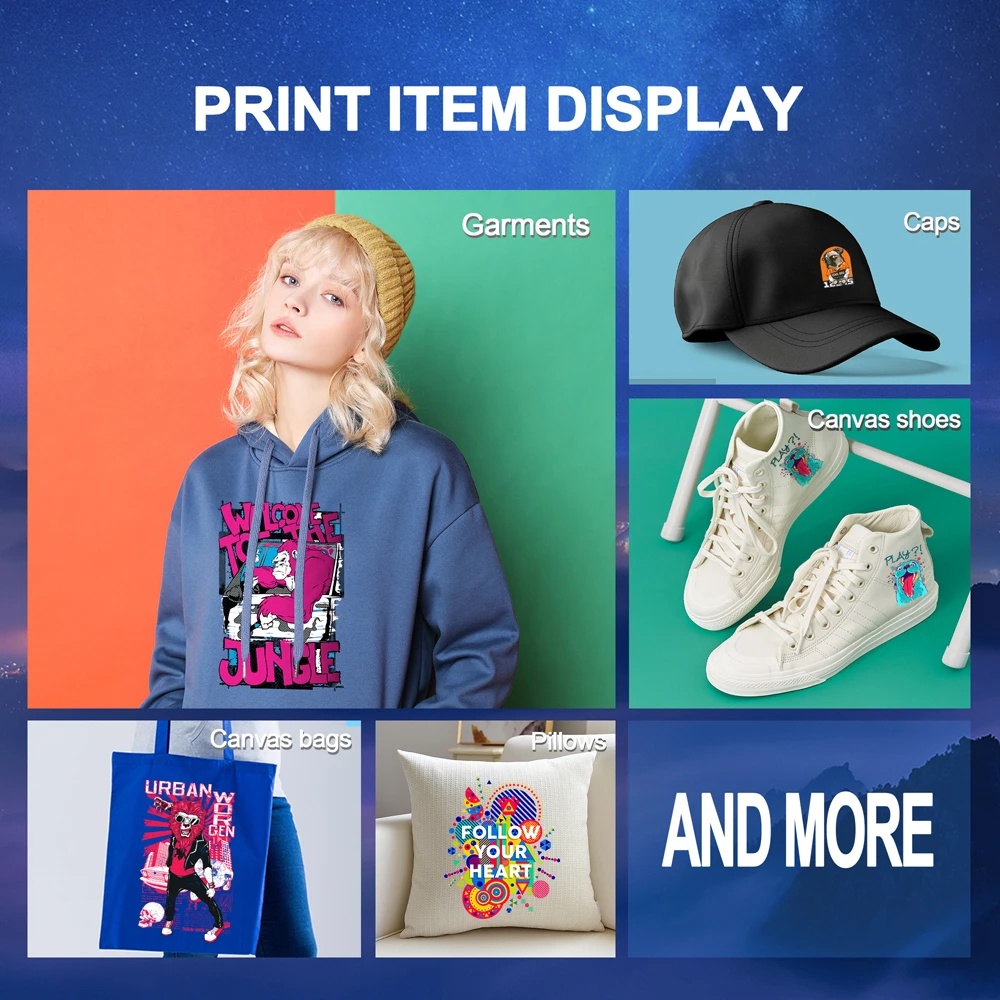 A3 XP600 DTF Printer Directly to Film Transfer Printer T shirt Printing Machine For all Fabric DIY Print impresora dtf L18058
