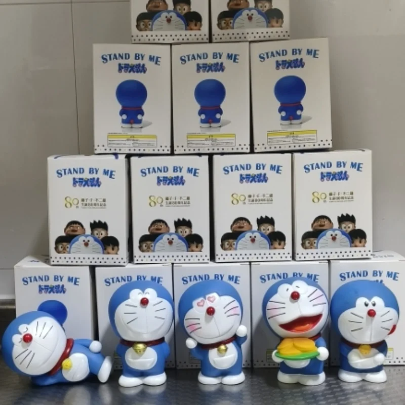 Nobita Nobi PVC Anime Action Figure Model Toys, Collection Dolls, Doraemon, Kawaii, Décoration, Cadeau d'anniversaire, Nouveau, 10cm