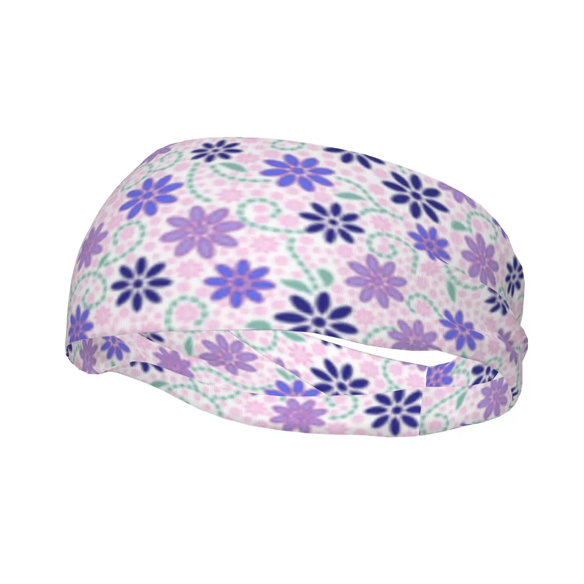 

Headband Daisy Flowers Headwrap Hairband for Tennis Gym Fitness Headwear Hair Accessories