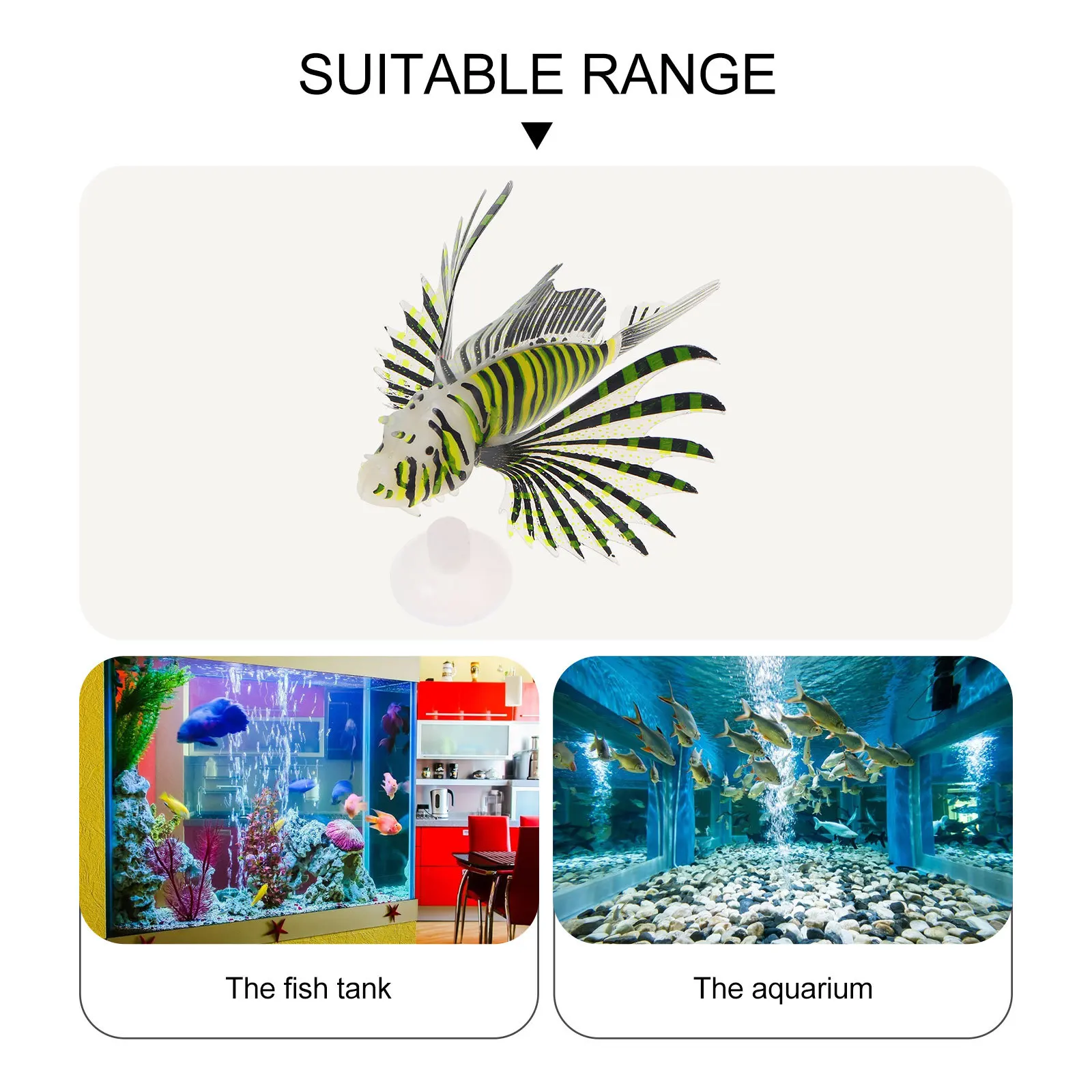 

Glowing Fish Tank Decorations Floating Ornament Fishtank Luminous Fake Aquarium Simulation