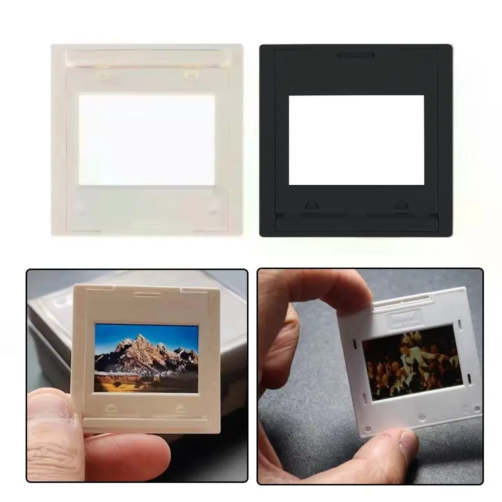 DIY 135 Reversal Film Frame Plastic Memory Display Frames Ornament Vintage Film Frame Mini Photo Frames Film Lantern Slide