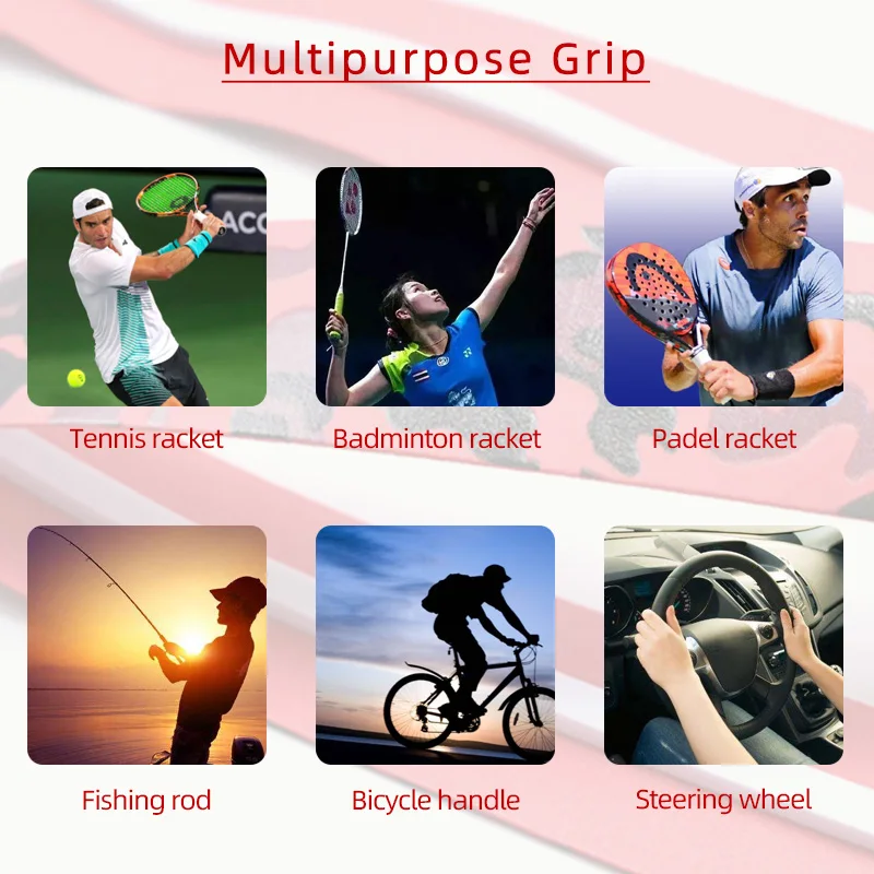 3pcs Grip Padel Antislip Overgrip Beach Tennis Breathable Grip Tennis Badminton Camouflage Color 110cm