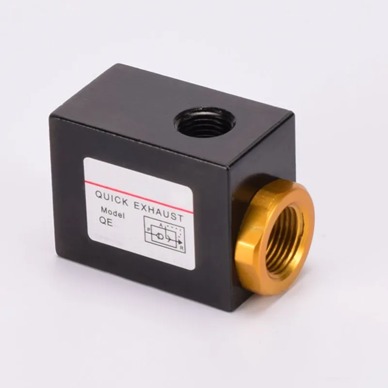 

1 шт. быстрый выпускной клапан, 2 порта, направленное управление, воздушная работа, средний односторонний