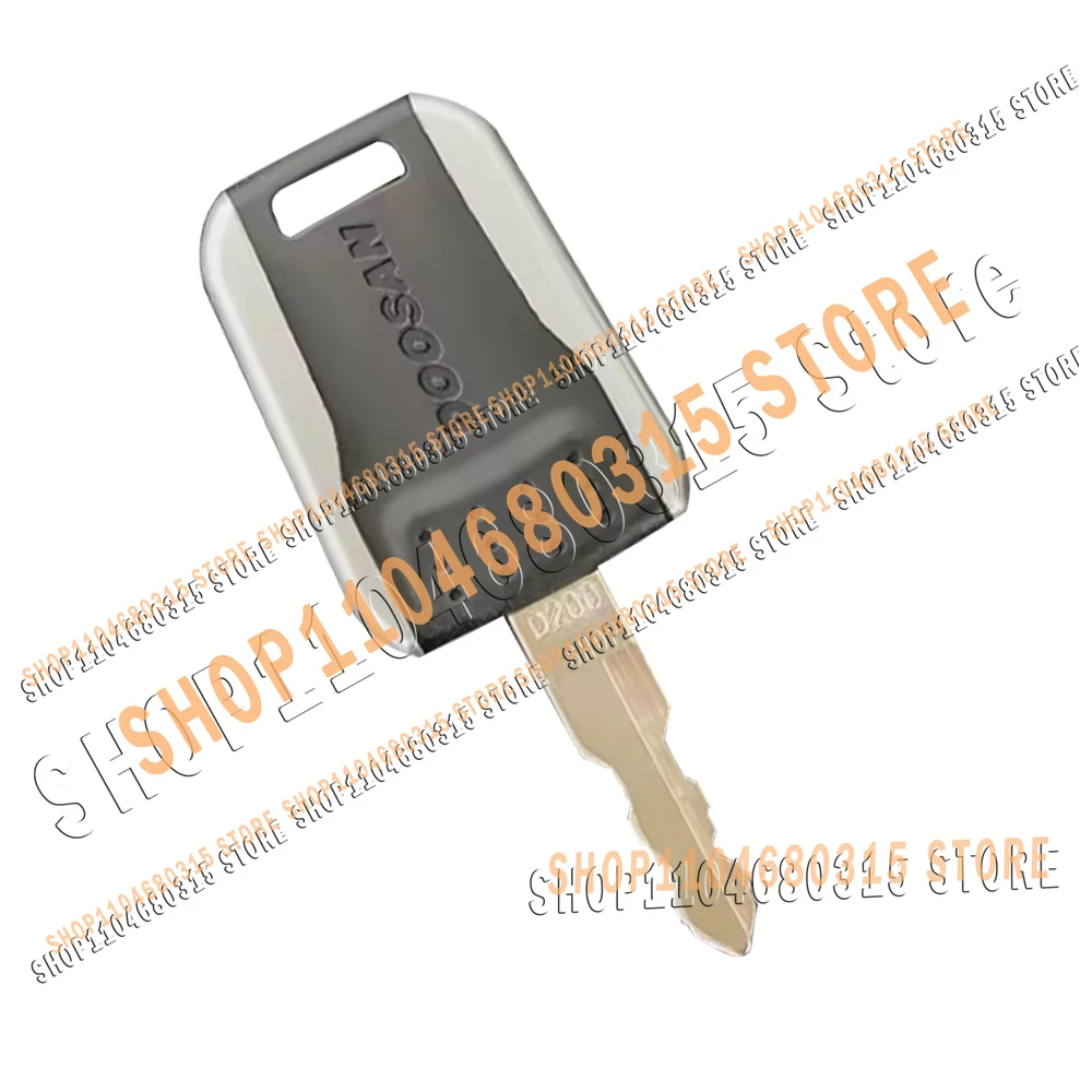 20/10/5/1pcs D200 Starting Keys for Excavator DX55 60 75 150 200 215 Ignition and Door Opening Key