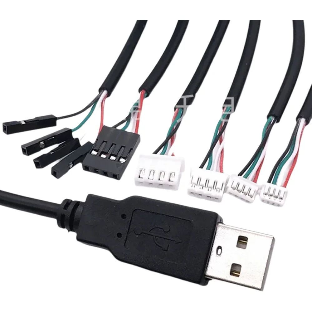 Câble terminal USB câble de données 1.25/PH2.0/XH2.54/ZH1.5-4P câble d'extension adaptateur DuPont câble d'écran tactile