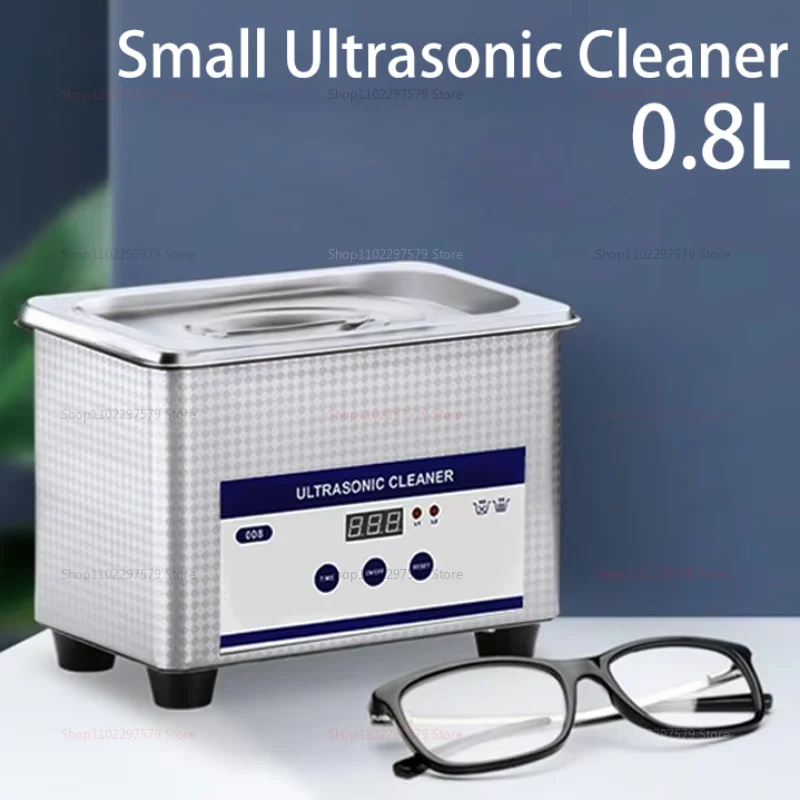 การล้างด้วยการสั่นสะเทือนความถี่สูงแบบอัลตราโซนิกสำหรับเหรียญเครื่องประดับและแว่นตา เครื่องทำความสะอาดแว่นตาอัลตราโซนิก เครื่องประดับ นาฬิกา ฟันปลอม