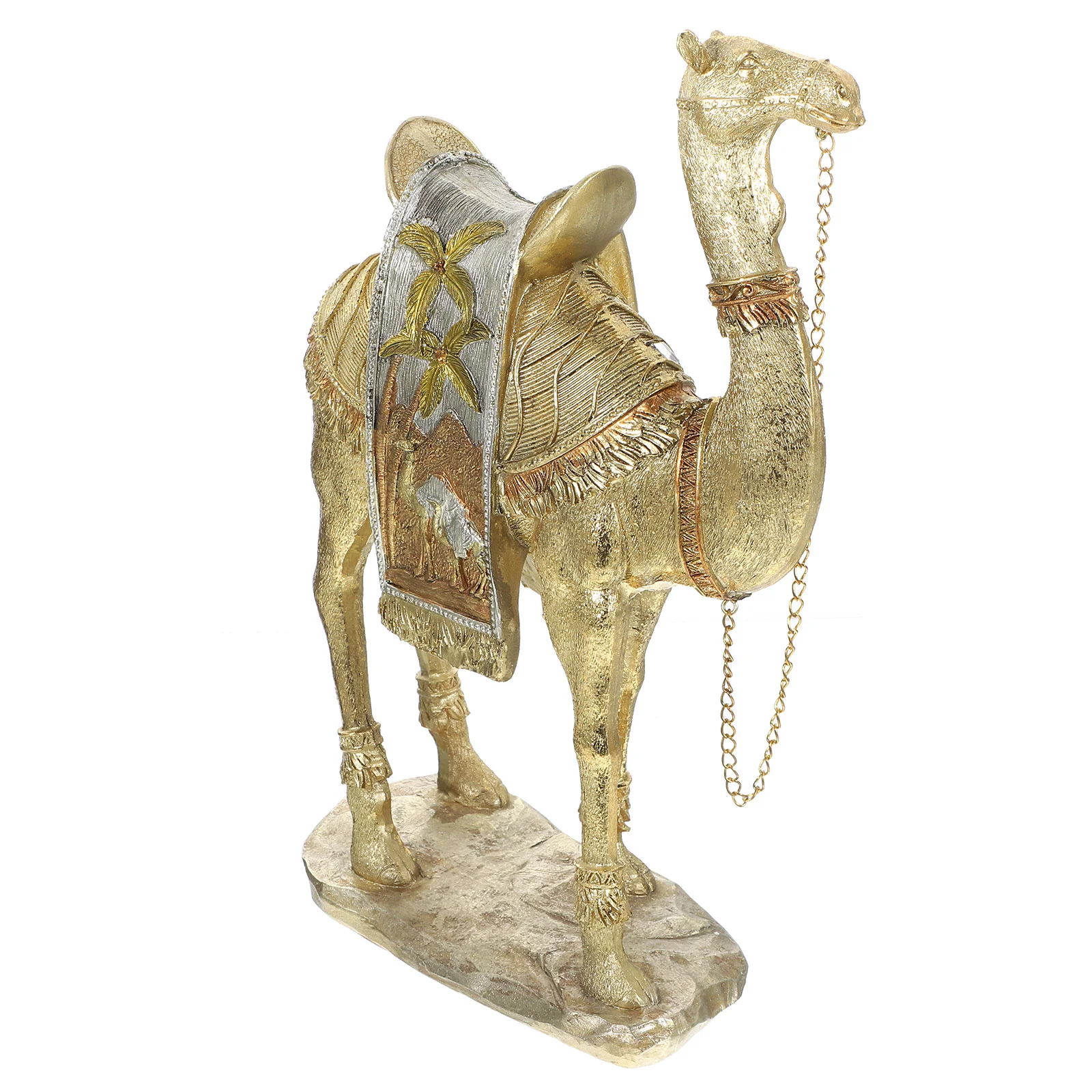 

Camel Ornaments Resin Figures Statue Middle East Figurine Lifelike Bathroom Decorations Luxury