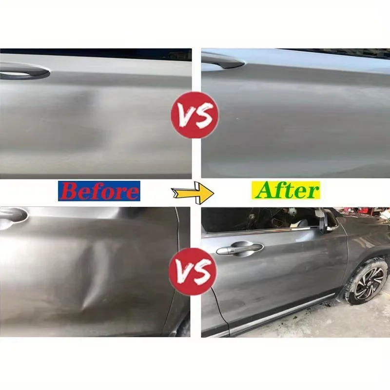 New Car Dent Puller Repair Tools Set Body T-Bar Dent Remover Sheet Metal Multiple Size Suction Cup Puller Kit Auto Accessories