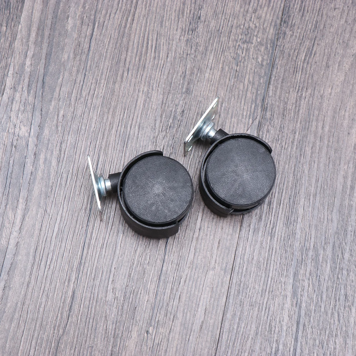 

2Pcs 1.5 Inch Universal Swivel Caster Wheels Heavy Duty Metal Plate with Brake for Furniture Baby Stroller Shopping Cart 360