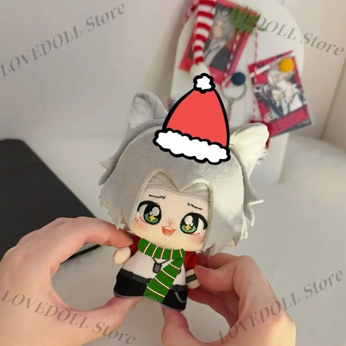 

Аниме ХИТМАН РЕБРОН 10 см! Gokudera Hayato фигурки плюшевые косплей прекрасный рюкзак кулон морская звезда игрушки для тела подарки для фанатов