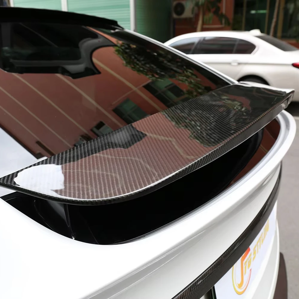

For 2023+ Tesla X Carbon Fiber OE-Style Duck Bill Rear Trunk Lid Spoiler Wing
