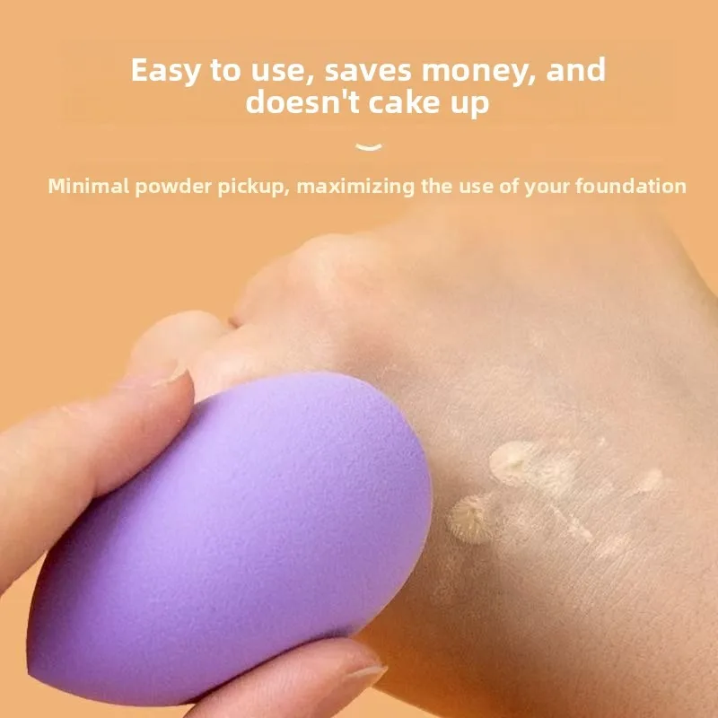 Éponge de maquillage, coussin bouffant, œuf de beauté, goutte d'eau, boule d'éponge cosmétique, outil applicateur de poudre de réglage