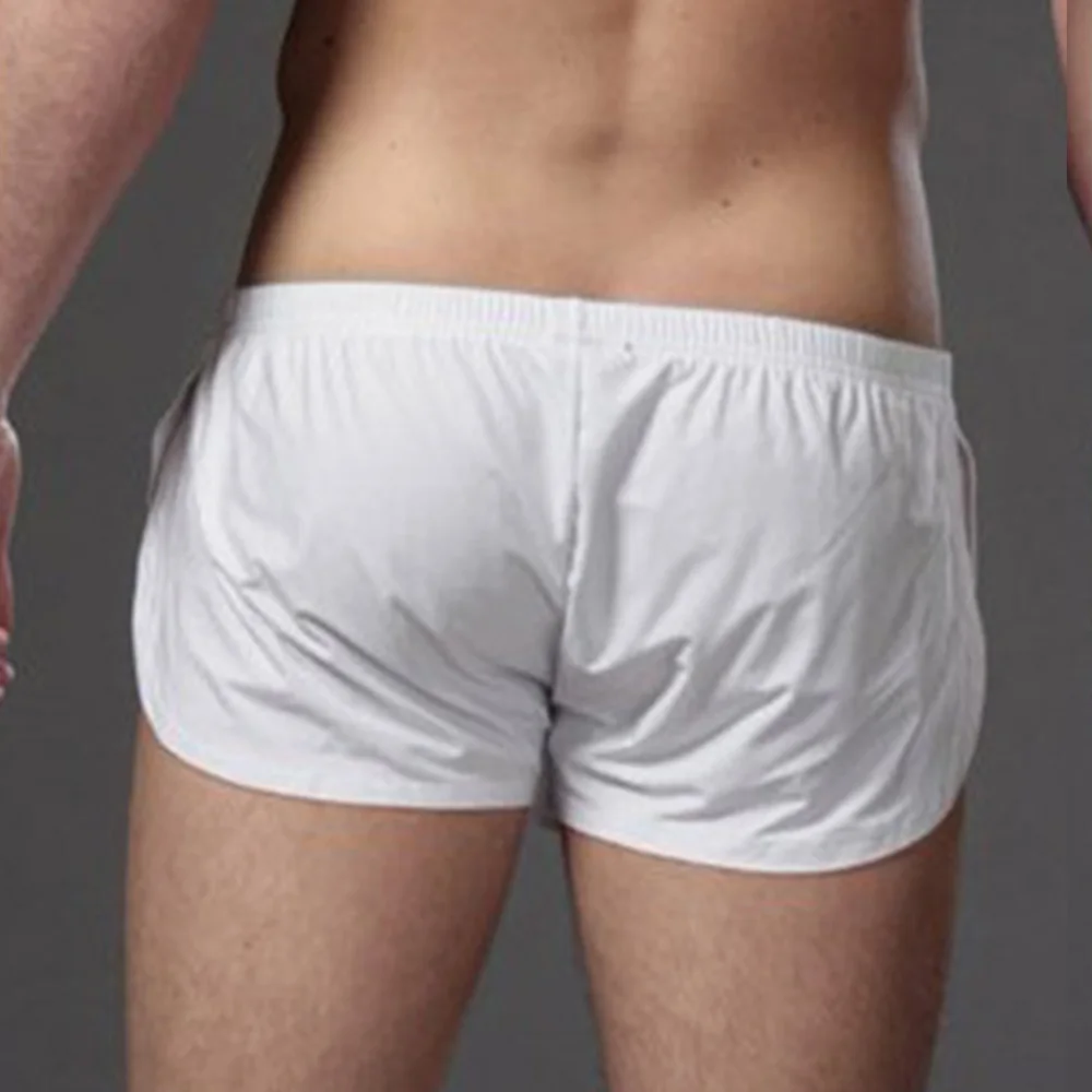 กางเกงขาสั้นกางเกงบ็อกเซอร์สำหรับผู้ชายสวมใส่สบายระบายอากาศได้ดีมีหลายขนาดและหลายสี