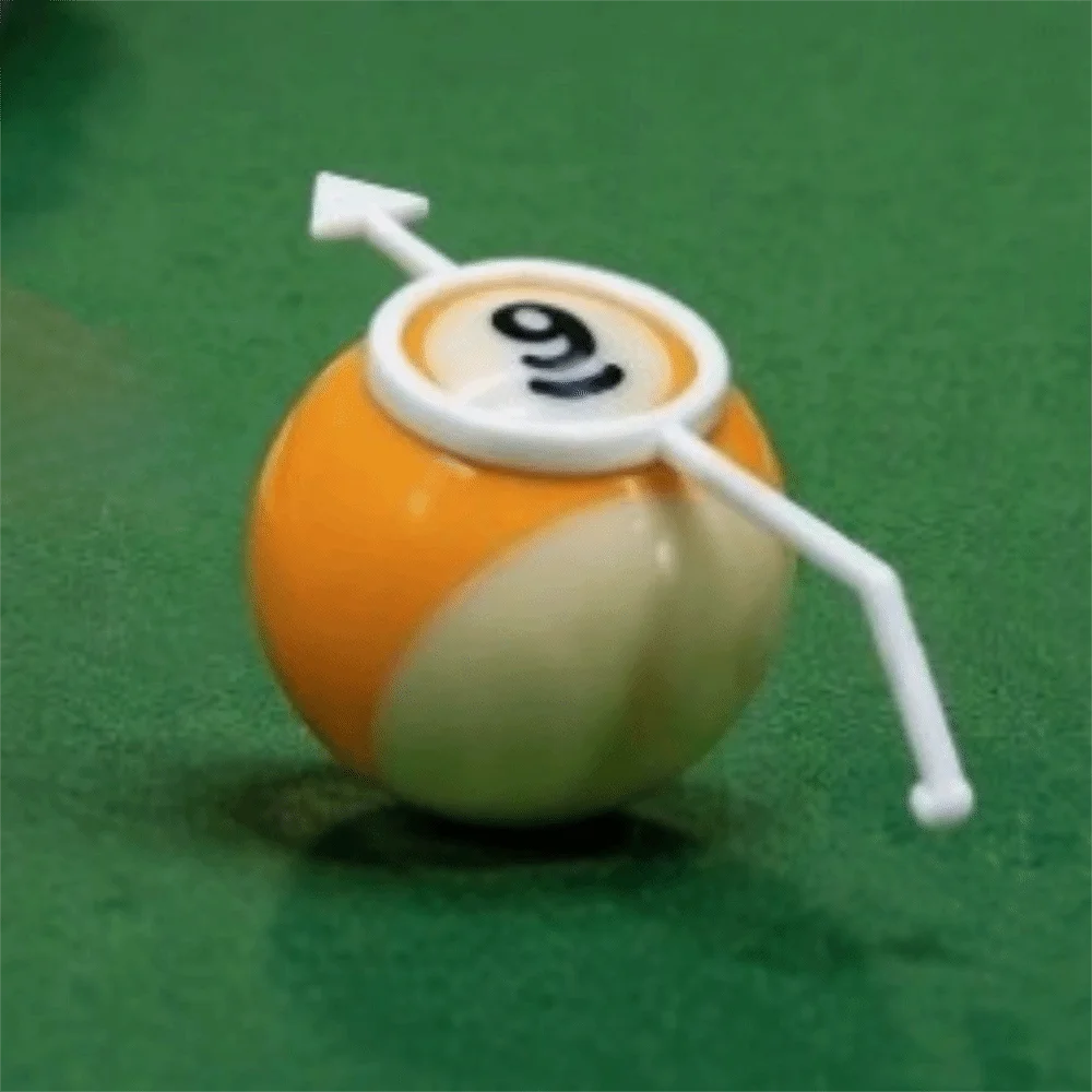 10PCS Plastic Billiards Aiming Marker Practice Aiming White Billiards Practice Guide Pool Cue Aiming Helper