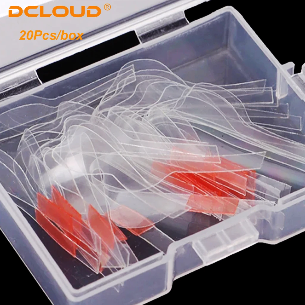 Dental Twin Anterior Matrices with Locker Ortho Sectional Contoured Metal Matrix Transparent Polyester Matrice Dentist Materials
