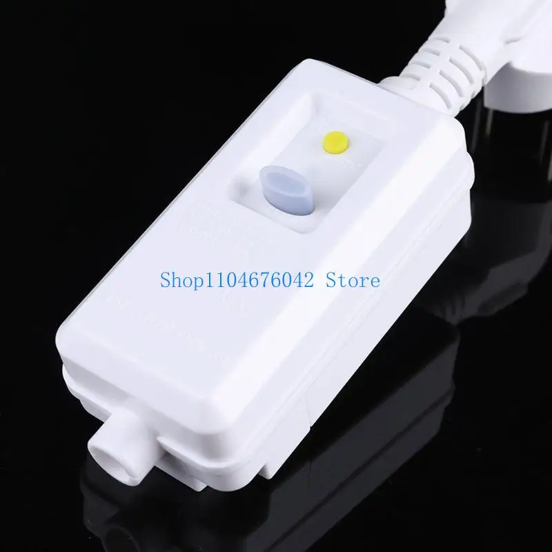 16A 220-240V EU Plug GFCI Leakage for Protection Safety RCD Socket Adaptor Home Circuit Breaker Cutout Power Trip Switch