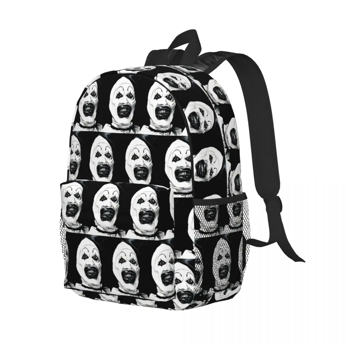 

Классический рюкзак Art The Clown Terrifier, студенческая сумка для книг для мальчиков и девочек, детская школьная сумка, компьютерные сумки на плечо для мужчин и женщин