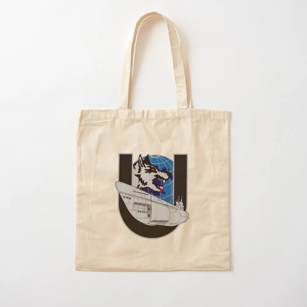 Kriegsmarine U-boat Wolf Mk 2 By PZD501- Clean Style Tote Bag tote bag screen shoping bag tote university handbag